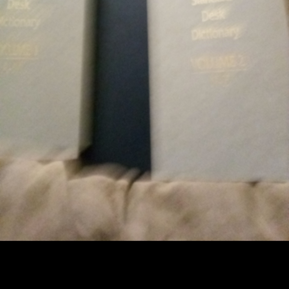 Dictionaries a-m n-z